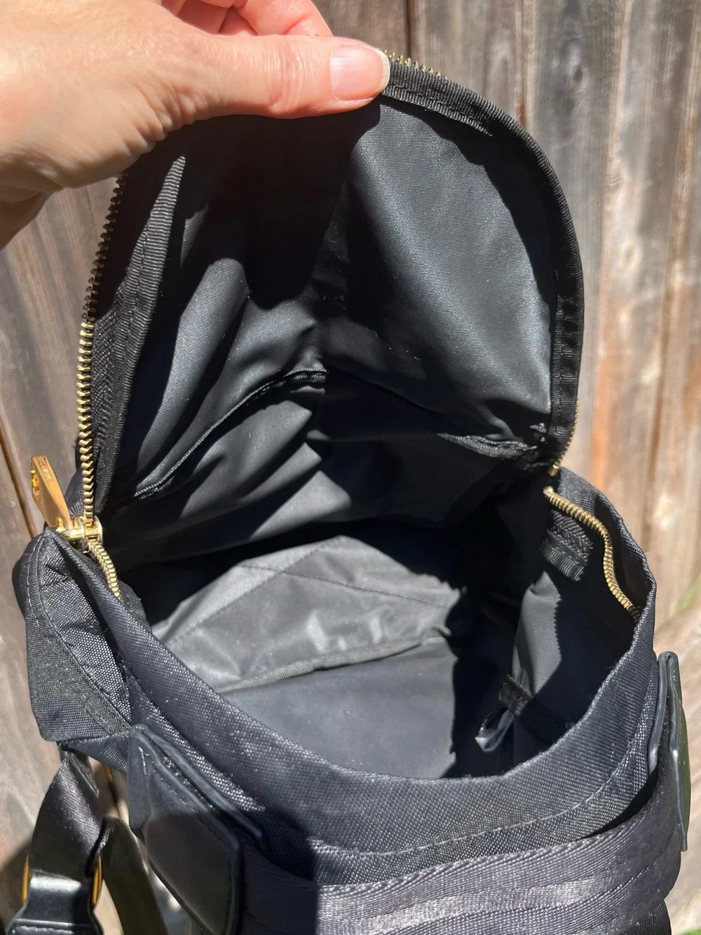 Marc Jacob’s mini nylon backpack purse